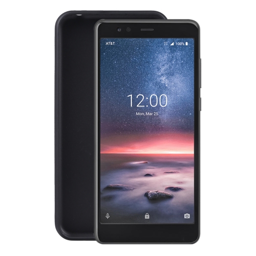 

TPU Phone Case For Nokia 3.1 A(Pudding Black)