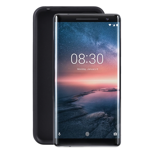 

TPU Phone Case For Nokia 8 Sirocco(Pudding Black)