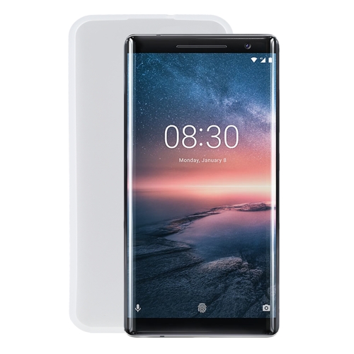 

TPU Phone Case For Nokia 8 Sirocco(Transparent White)