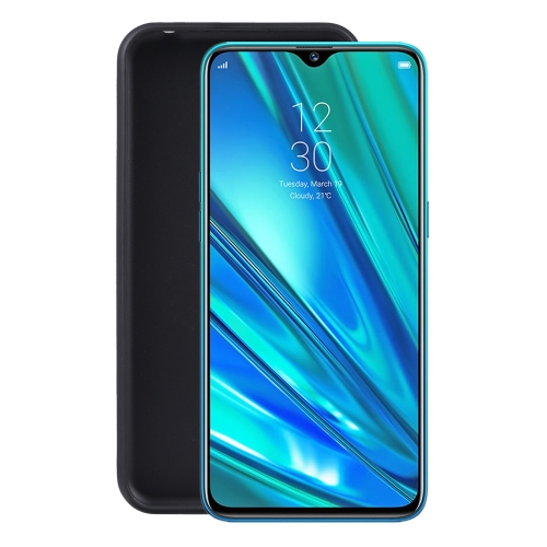 

TPU Phone Case For OPPO Realme 5 Pro(Pudding Black)