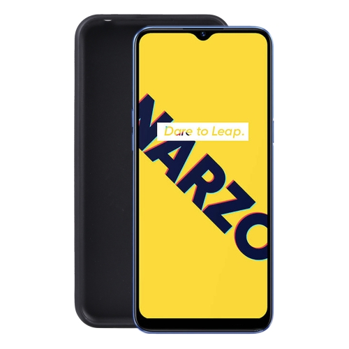 

TPU Phone Case For OPPO Realme Narzo 10A(Pudding Black)