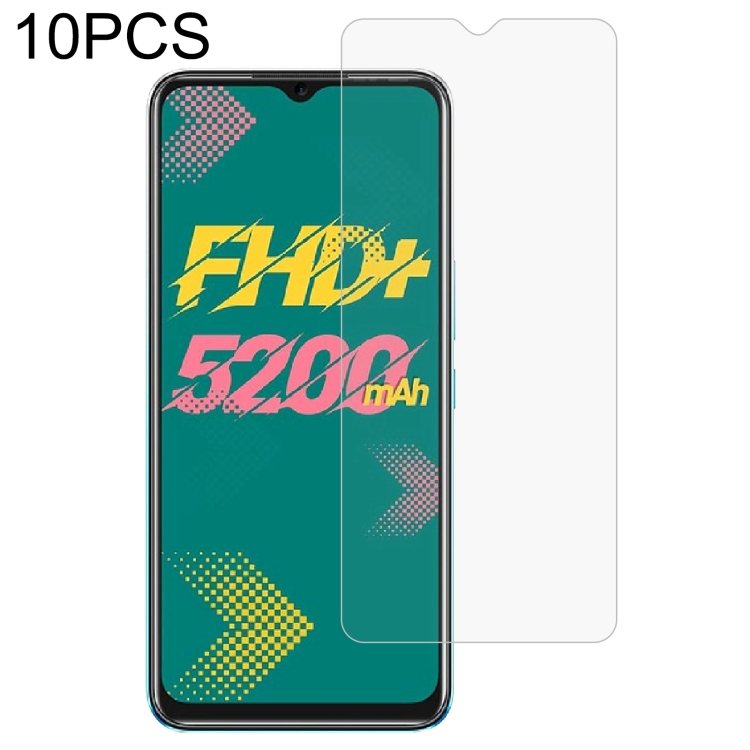 

10 PCS 0.26mm 9H 2.5D Tempered Glass Film For Infinix Hot 11