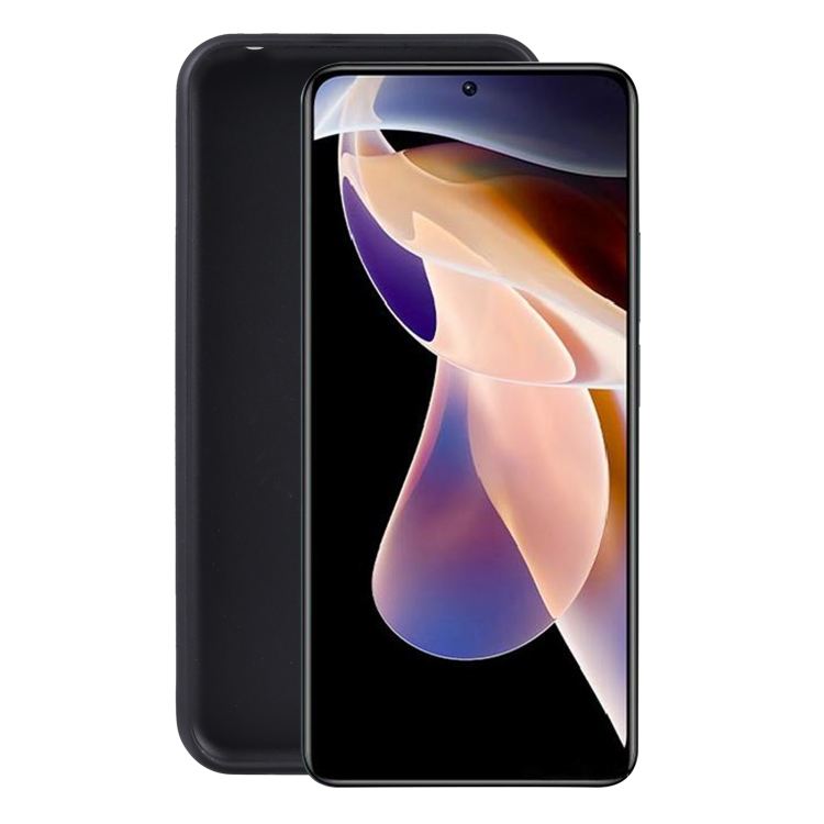 

TPU Phone Case For Xiaomi Mi 11i HyperCharge(Pudding Black)