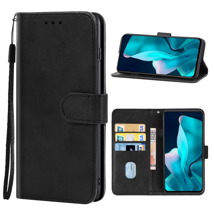 

Leather Phone Case For Xiaomi 11i HyperCharge(Black)
