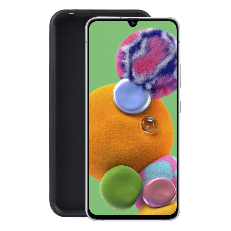 

TPU Phone Case For Samsung Galaxy A90S(Pudding Black)