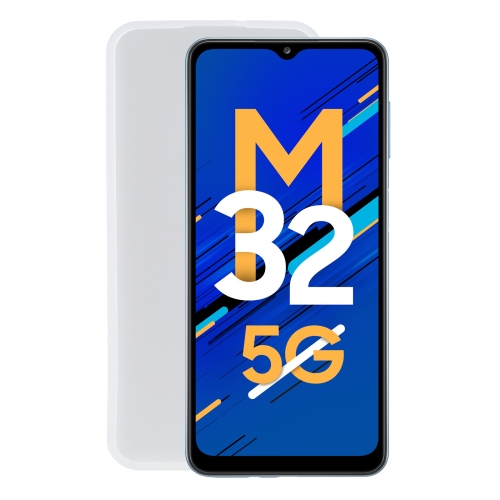 

TPU Phone Case For Samsung Galaxy M32 5G(Transparent White)