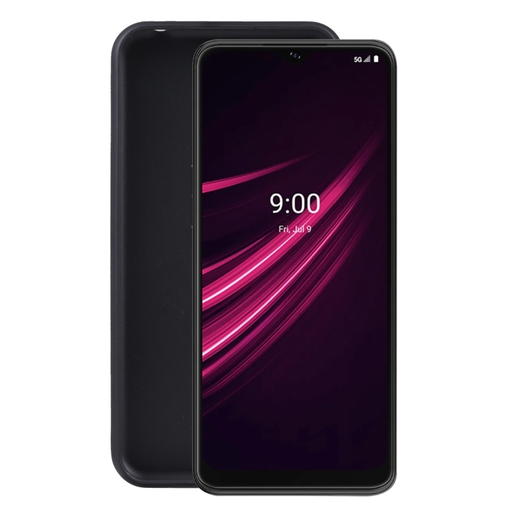 

For T-Mobile REVVL V+ 5G TPU Phone Case(Pudding Black)