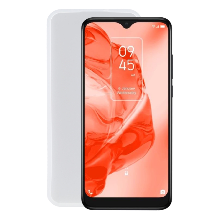 

TPU Phone Case For TCL 205(Transparent White)