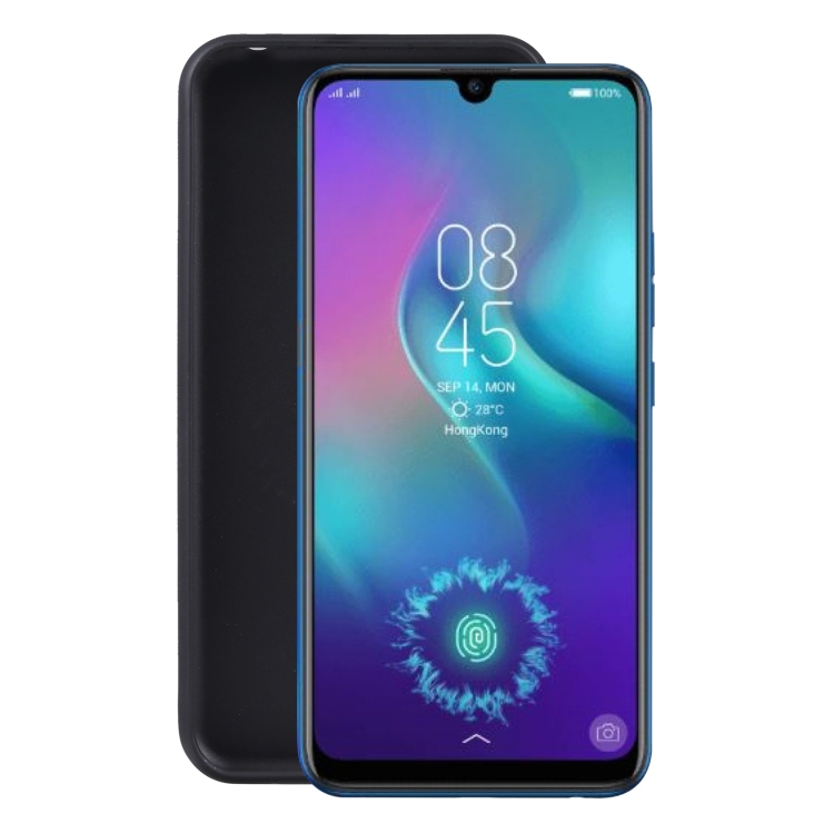 

TPU Phone Case For Tecno Camon 12 Pro(Pudding Black)