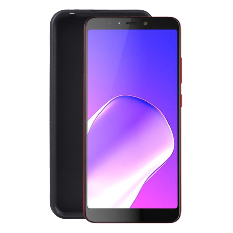 

TPU Phone Case For Tecno Hot 6 Pro(Pudding Black)