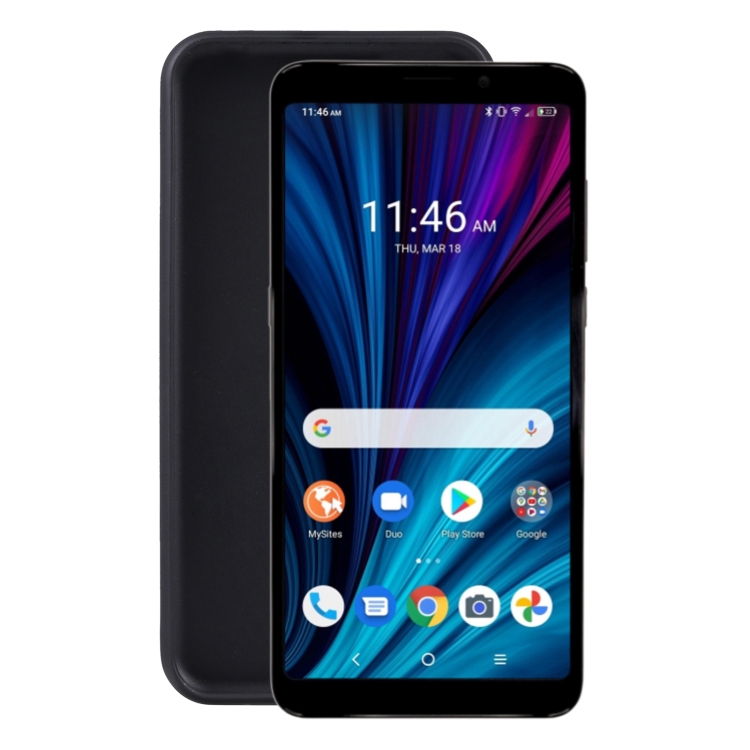 

TPU Phone Case For Alcatel TCL A3X A600DL(Black)
