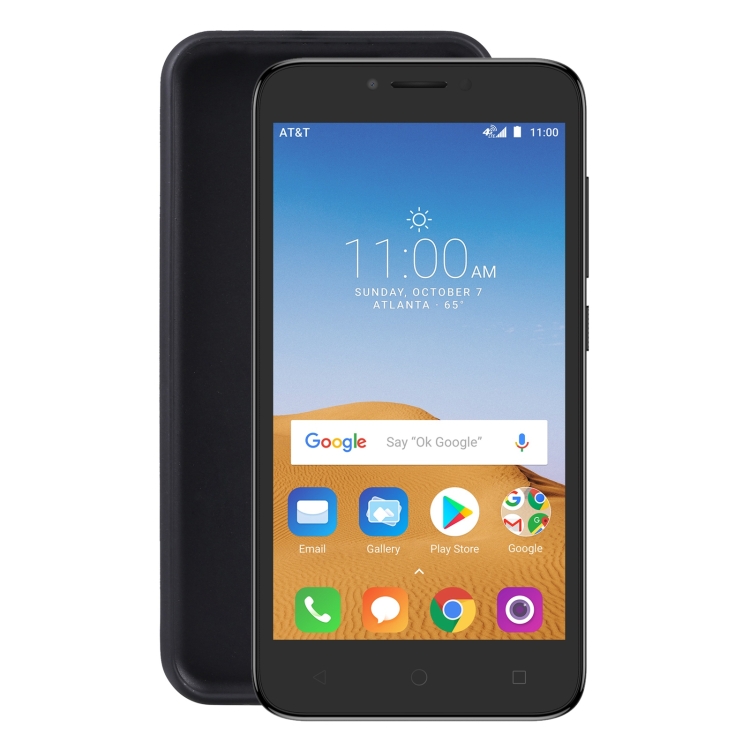 

TPU Phone Case For Alcatel Tetra(Black)