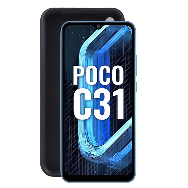 

TPU Phone Case For Xiaomi Poco C31(Black)