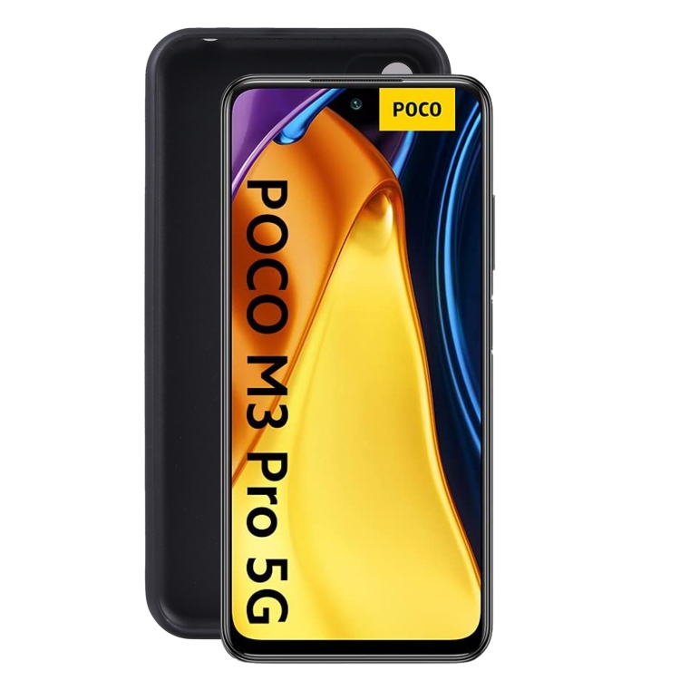 

TPU Phone Case For Xiaomi Poco M3 Pro 5G(Black)