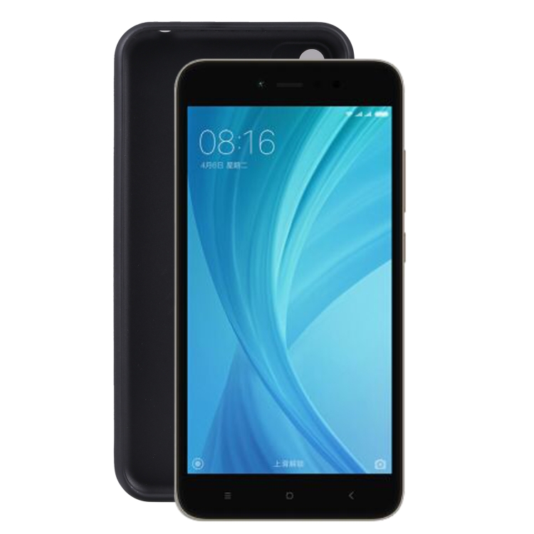 

TPU Phone Case For Xiaomi Redmi Note 5A Pro(Black)