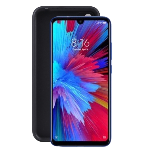 

TPU Phone Case For Xiaomi Redmi Note 7S(Black)