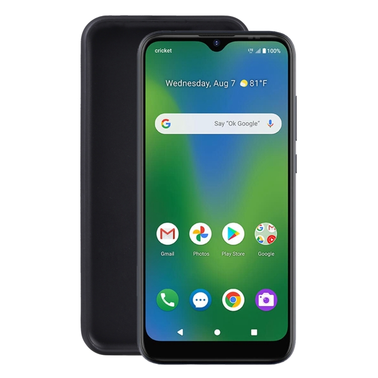 

TPU Phone Case For Cricket Influence(Black)