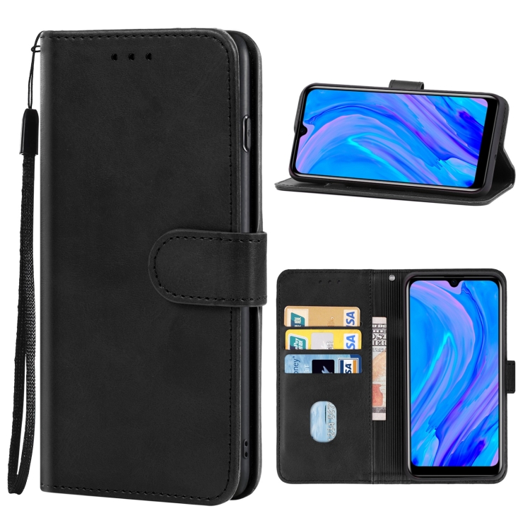 

Leather Phone Case For Itel S15 Pro(Black)
