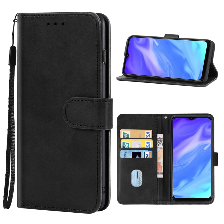 

Leather Phone Case For Itel Vision 1 Pro(Black)