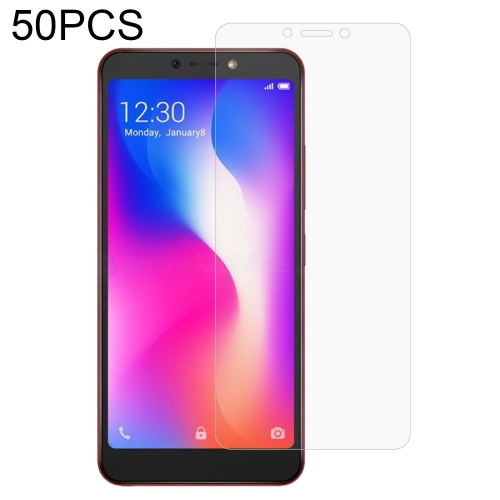 

50 PCS 0.26mm 9H 2.5D Tempered Glass Film For Itel S33