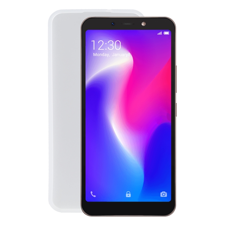 

TPU Phone Case For Itel S33(Transparent White)