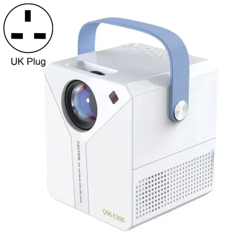 

ZXL-Y8 Intelligent Portable HD 4K Projector, UK Plug, Specification:Android Version(White)