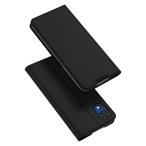 

For Samsung Galaxy A03 Core DUX DUCIS Skin Pro Series Horizontal Flip Leather Phone Case(Black)