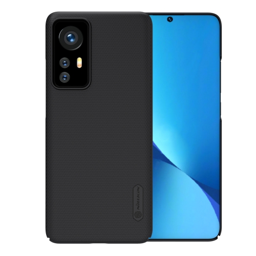 

For Xiaomi 12 / 12X NILLKIN Frosted PC Phone Case(Black)