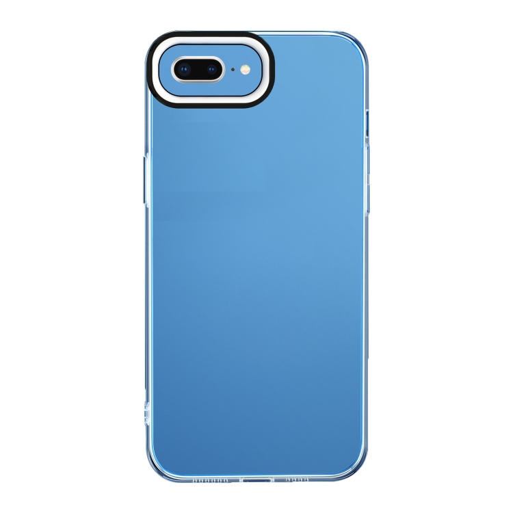 

Transparent Silicone Case For iPhone 8 Plus / 7 Plus(Black and White)