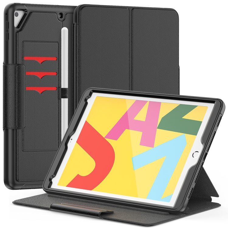 

Litchi Texture PU Leather Tablet Case For iPad 9.7 2017 / 2018 / Pro 9.7 / Air 2(Black)