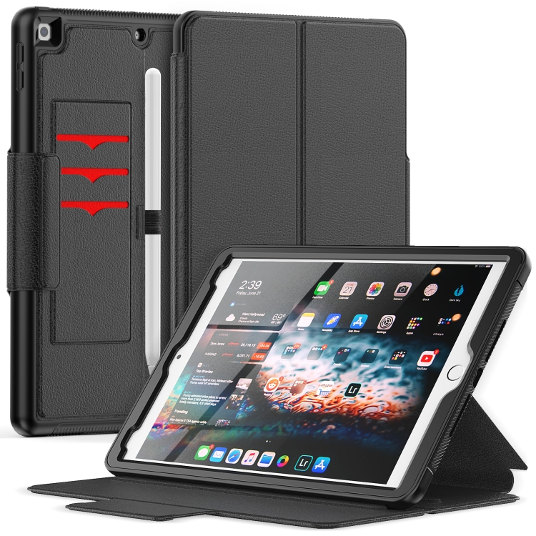 

Litchi Texture PU Leather Tablet Case For iPad Pro 11 2021 / 2020 / 2018 / 10.9(Black)