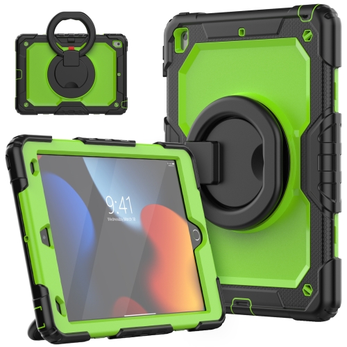 1 pièce Jaune Vert Compatible Avec iPad 10,2 Pouce En Silicone