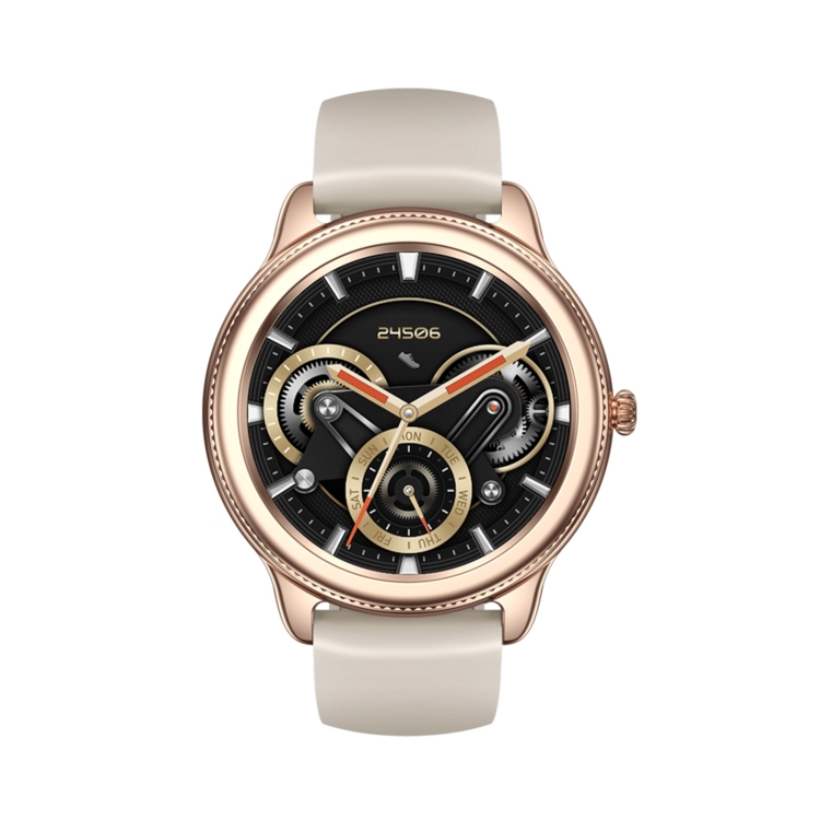 

Zeblaze Lily 1.1 inch Touch Screen Smart Watch, Support Women Health Tracking / Heart Rate Monitor(Cream Gold)
