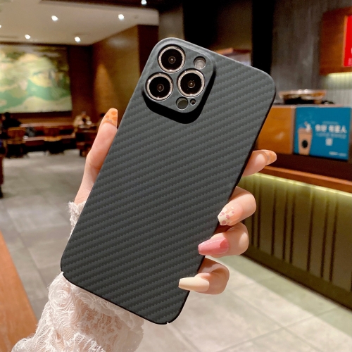 

Kevlar Carbon Fiber Texture Protective Phone Case For iPhone 11(Black)