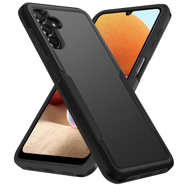 

For Samsung Galaxy A13 5G Pioneer Armor Heavy Duty PC + TPU Phone Case(Black)