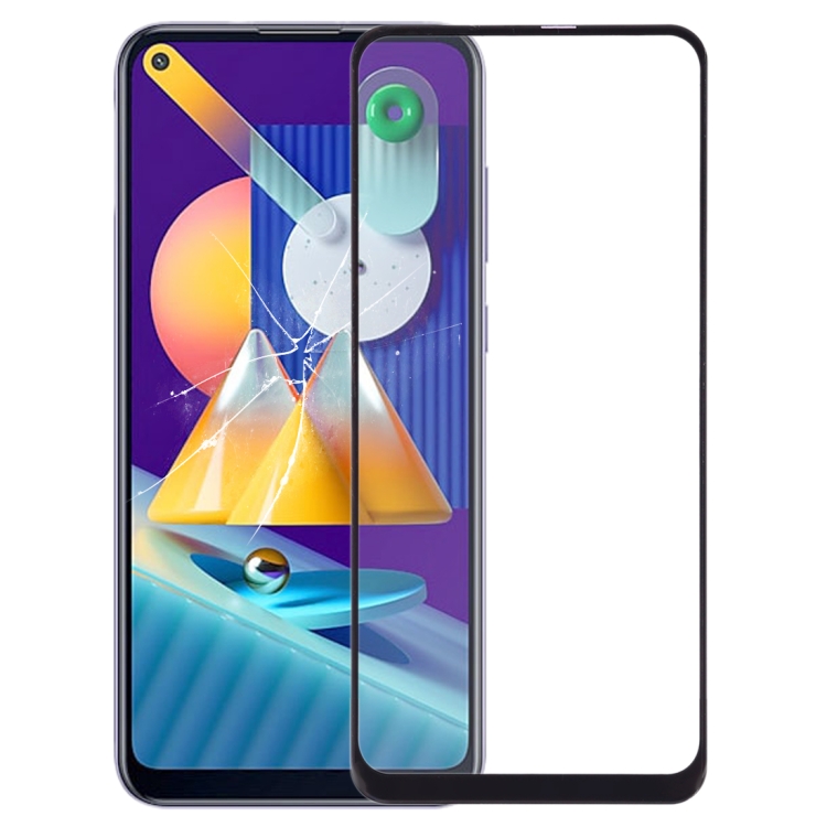 

For Samsung Galaxy M11 Front Screen Outer Glass Lens with OCA Optically Clear Adhesive
