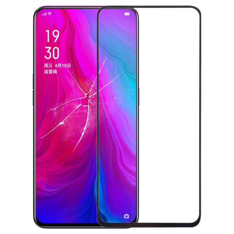 

Front Screen Outer Glass Lens with OCA Optically Clear Adhesive for OPPO Reno