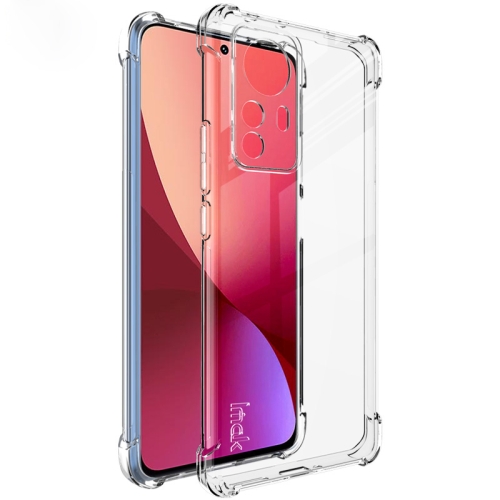 For Xiaomi 12 Pro imak All-inclusive Shockproof Airbag TPU Case with Screen Protector(Transparent)
