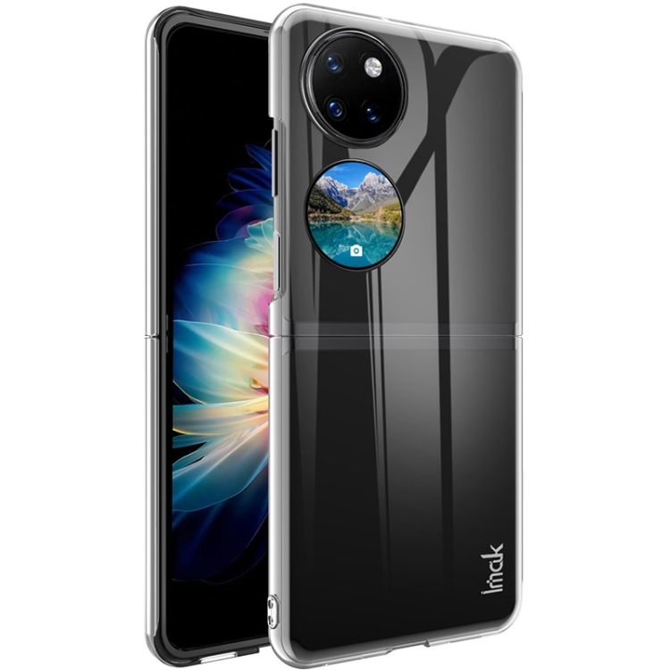 

For Huawei P50 Pocket imak Wing II Wear-resisting Crystal Protective Case(Transparent)