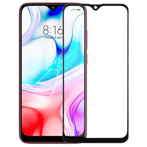 

Front Screen Outer Glass Lens with OCA Optically Clear Adhesive for Xiaomi Redmi 8A / Redmi 8