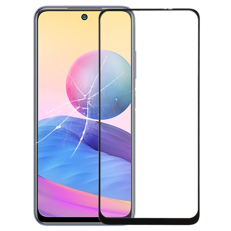 

Front Screen Outer Glass Lens with OCA Optically Clear Adhesive for Xiaomi Redmi Note 10 5G