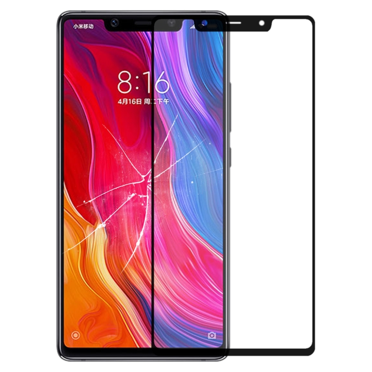 

Front Screen Outer Glass Lens with OCA Optically Clear Adhesive for Xiaomi Mi 8 SE