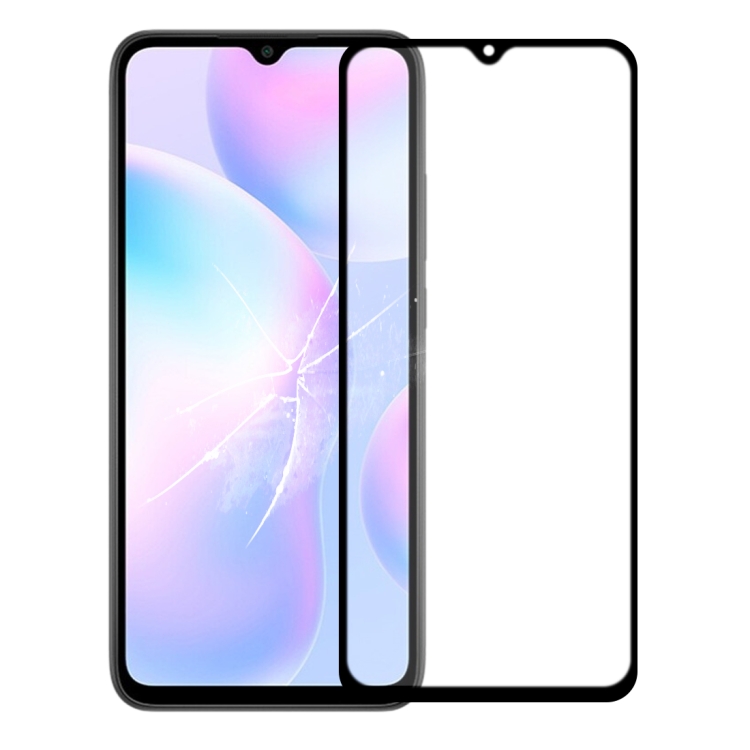 

Front Screen Outer Glass Lens with OCA Optically Clear Adhesive for Xiaomi Redmi 9A