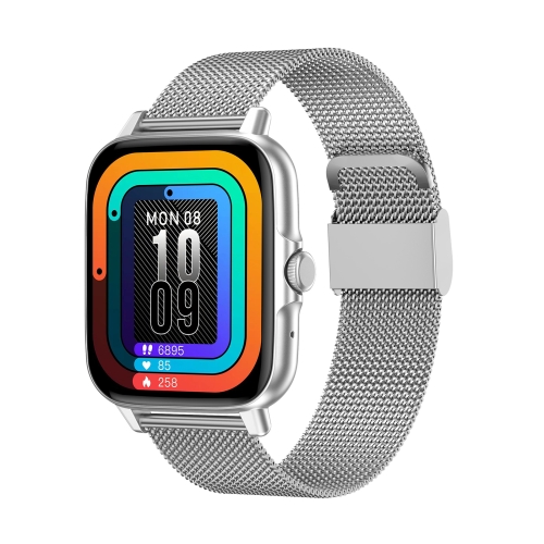 smart watch with steel strap