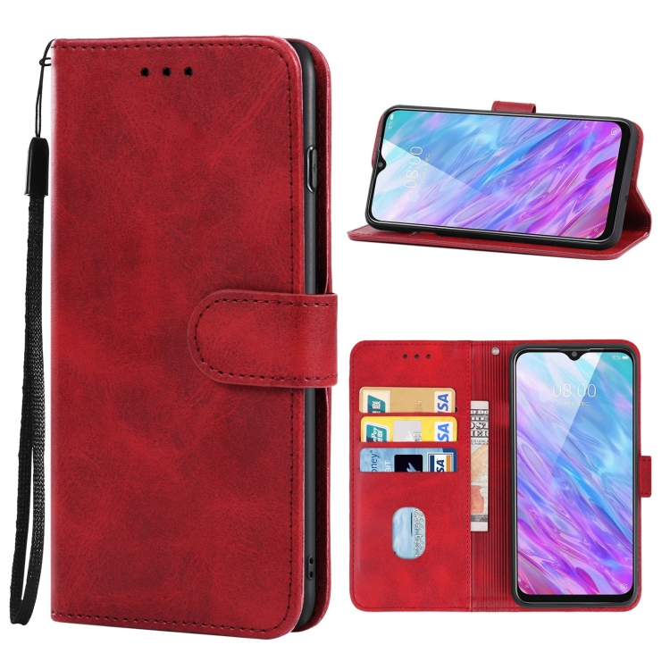 

Leather Phone Case For ZTE Blade 10 Smart(Red)