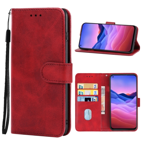 

Leather Phone Case For ZTE Blade V2020 Vita(Red)