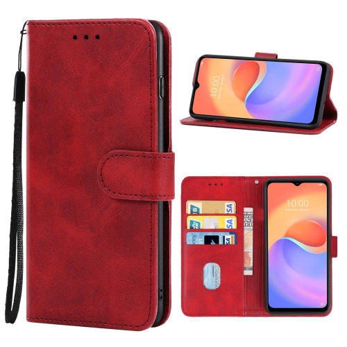 

Leather Phone Case For ZTE Voyage 10(Red)