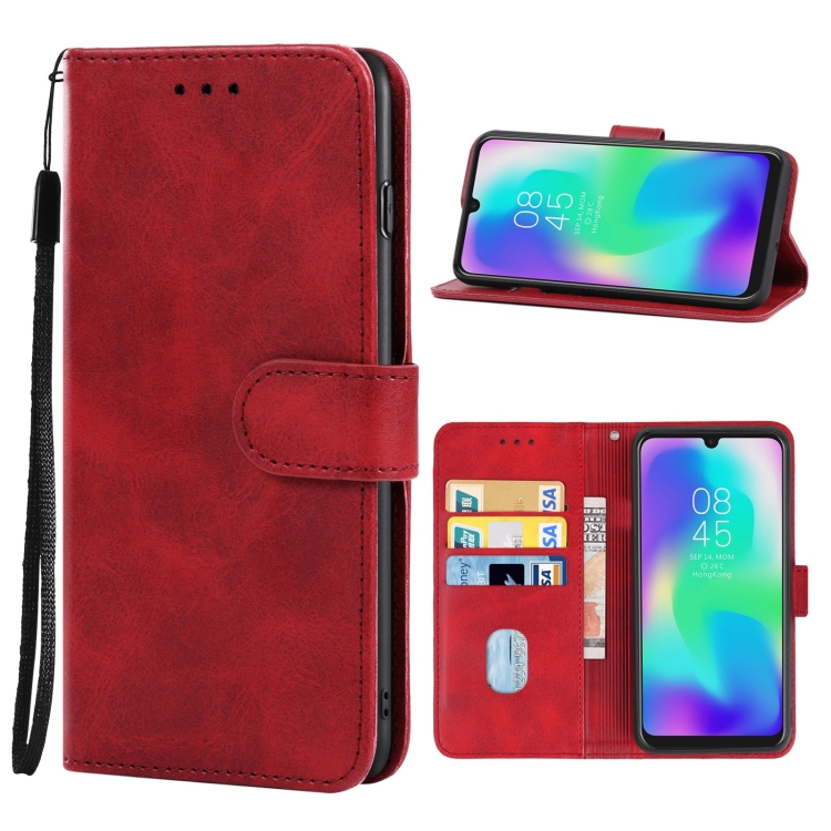 For Tecno Pouvoir Plus Leather Phone Case(Red)