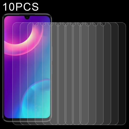 

10 PCS 0.26mm 9H 2.5D Tempered Glass Film For TCL 30 / TCL 30+