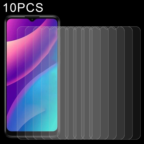 

10 PCS 0.26mm 9H 2.5D Tempered Glass Film For TCL 30 SE